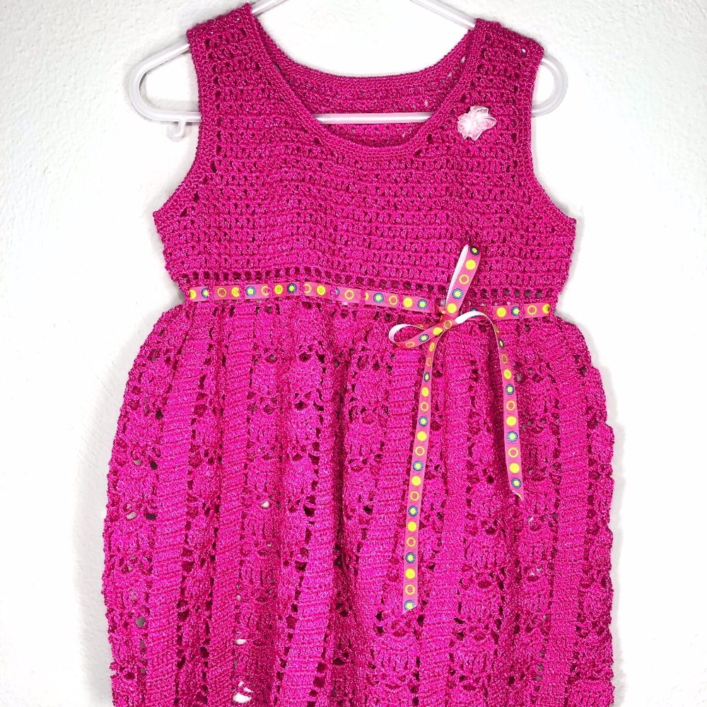 - crochet toddler girl dress